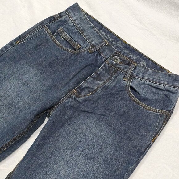 Rip Curl ✦ Medium Wash Denim Jeans ✦ Cotton Casual Button Fly Relaxed Fit Sz 31 - Picture 7 of 10